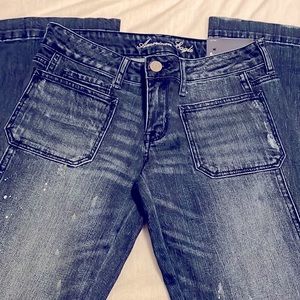 🌟 NWT American Eagle jeans Vintage Flare Stretch 6